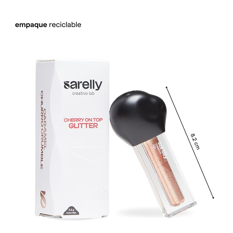 GLITTER CHERRY ON TOP (BRILLOS L&Iacute;QUIDOS PARA P&Aacute;RPADOS Y PIEL)